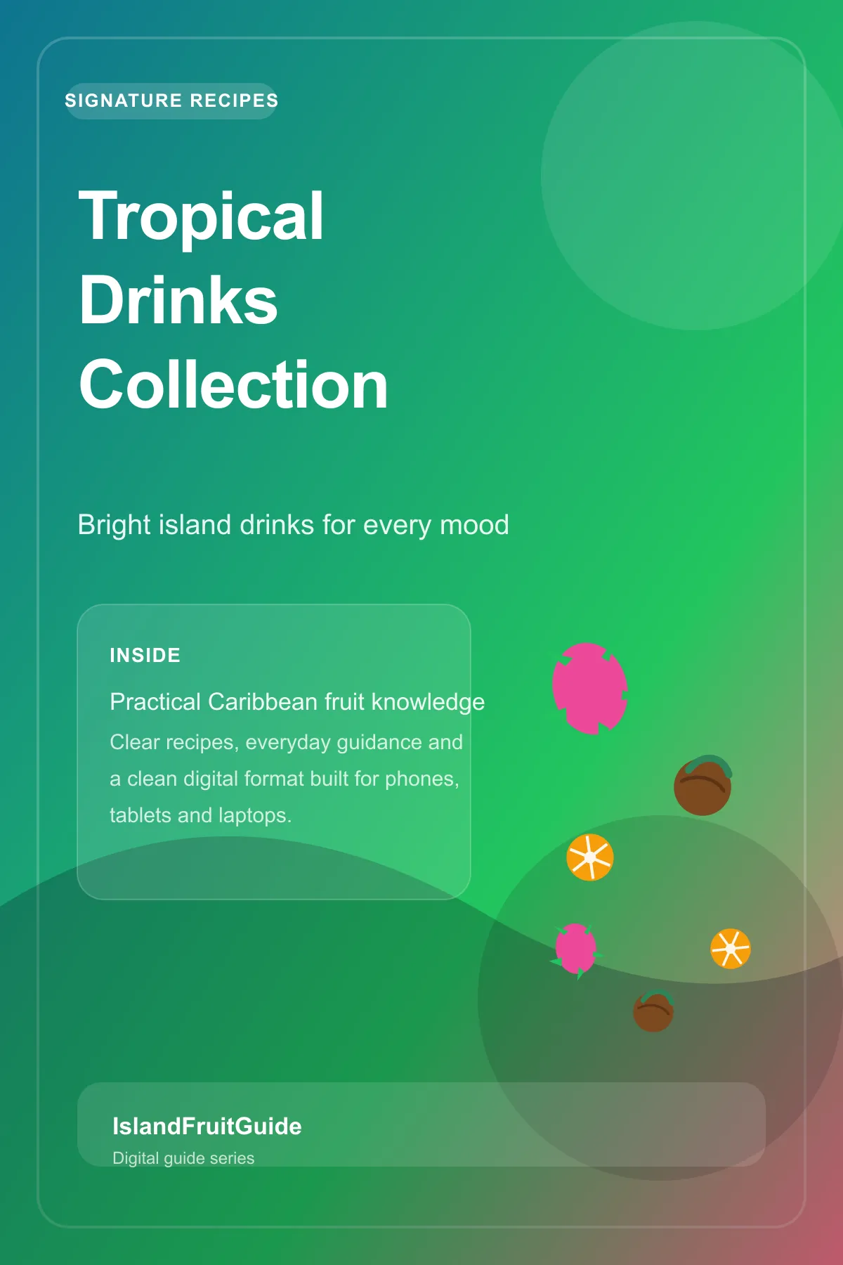 Tropical Drinks Collection