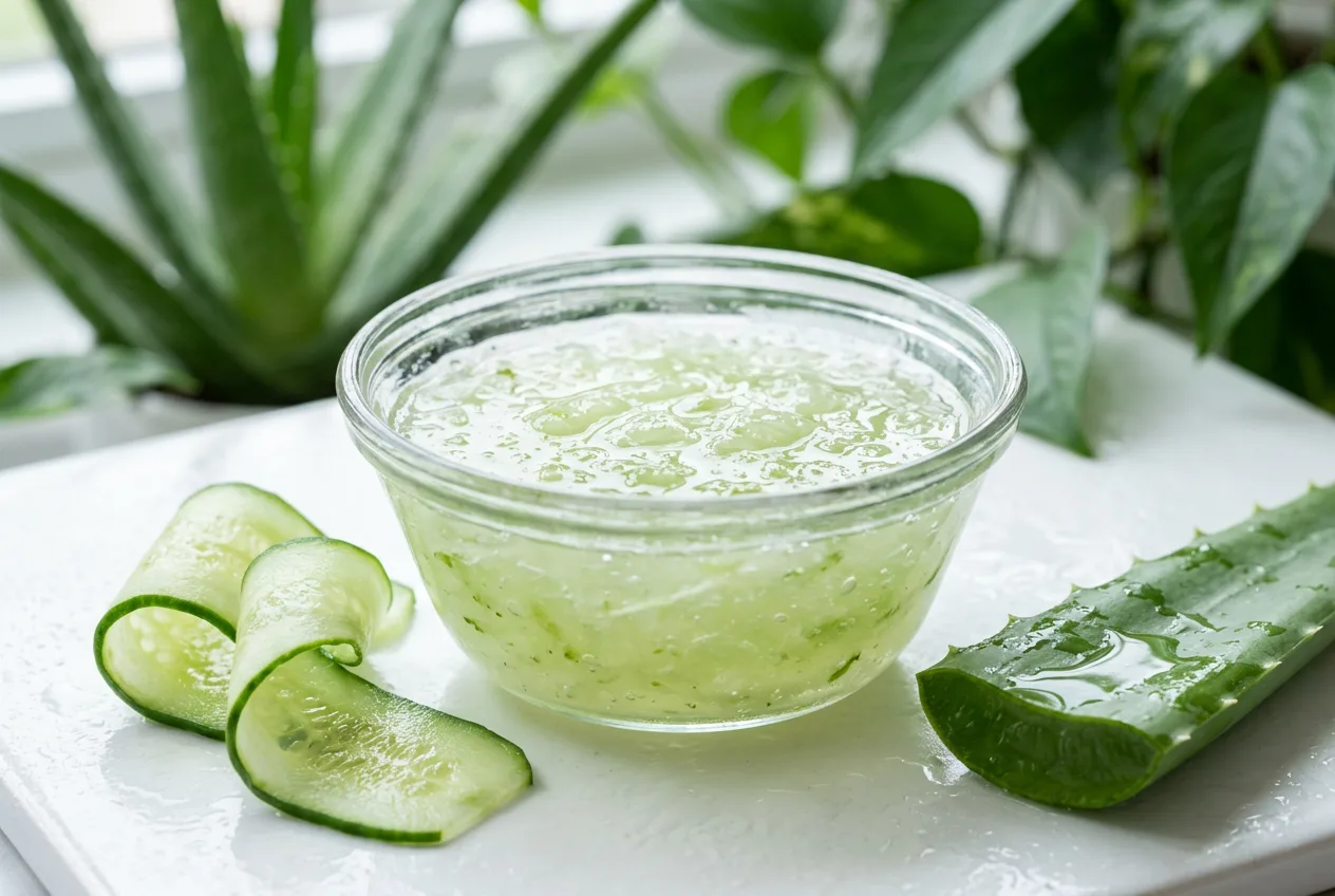 Coconut-Aloe Healing Gel