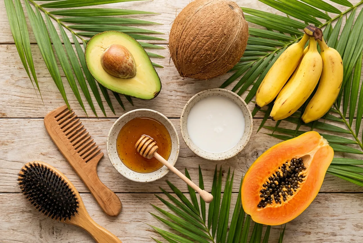 Banana Silica Strengthening Mask