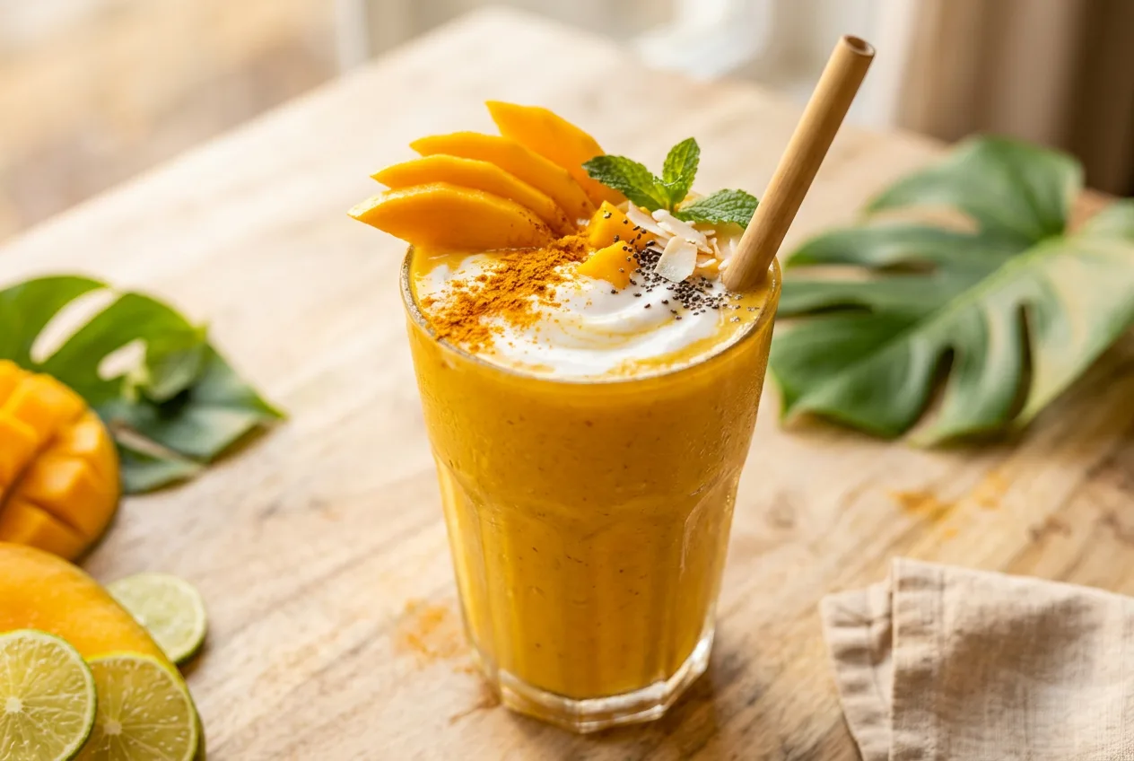 Mango-Turmeric Brightener