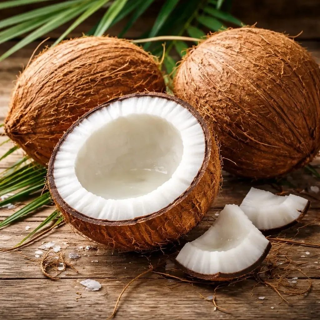 Fresh coconut tropical fruit – IslandFruitGuide