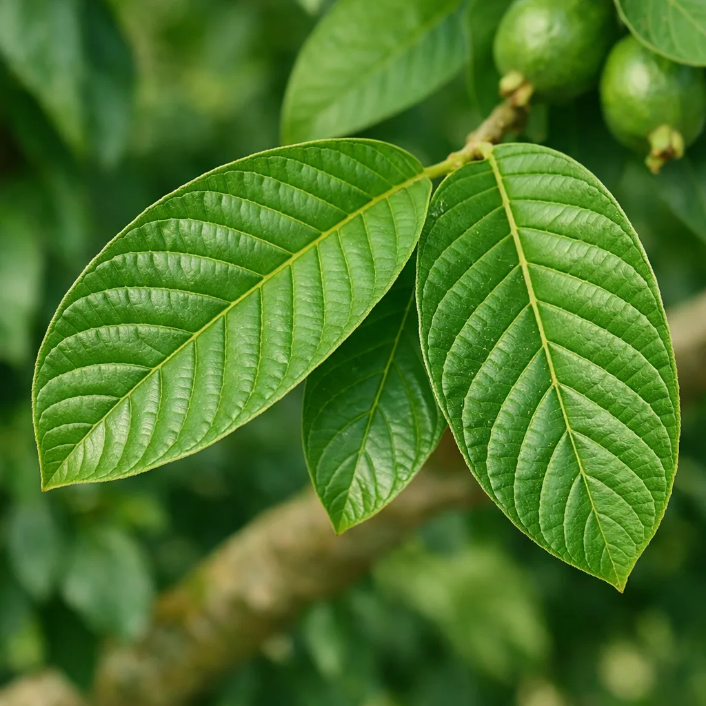 Guava Leaf — Caribbean medicinal leaf — IslandFruitGuide