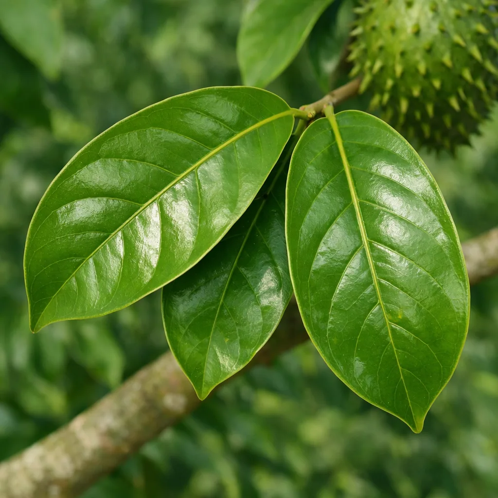 Soursop Leaf — Caribbean medicinal leaf — IslandFruitGuide