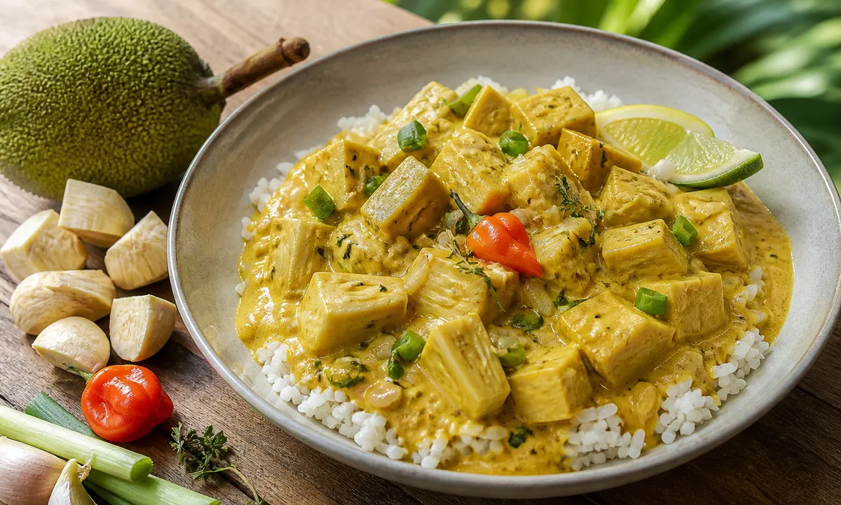 Breadnut Coconut Curry – IslandFruitGuide Recipe