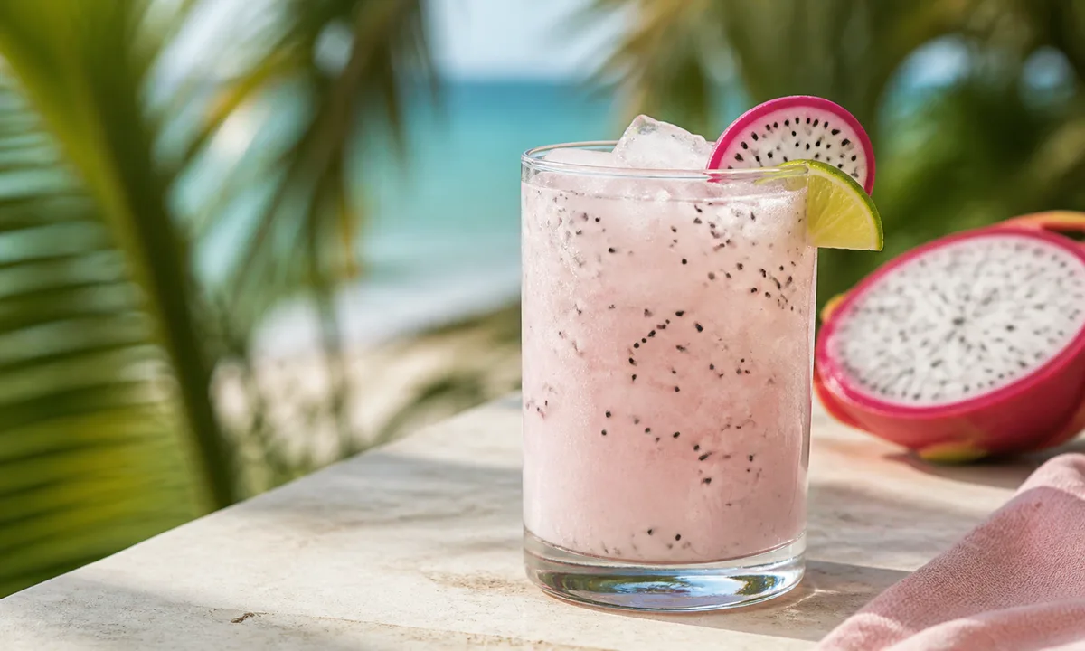 Dragon Fruit Coconut Refresher – IslandFruitGuide Recipe