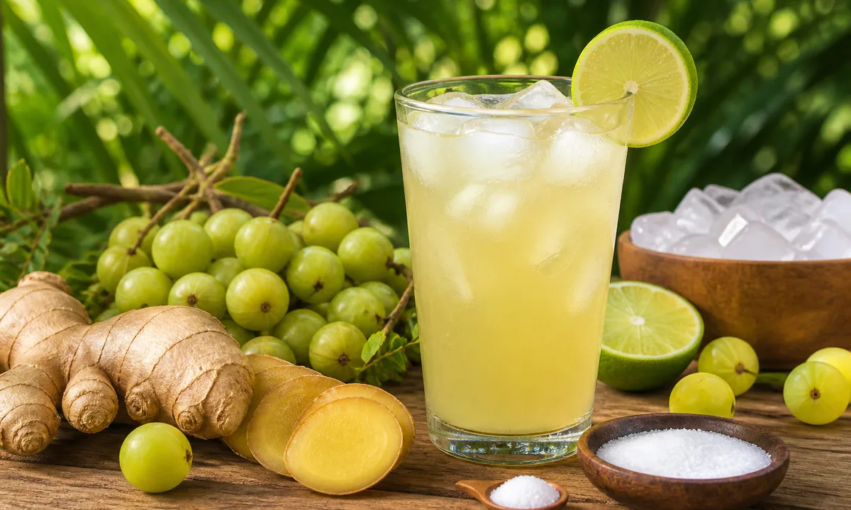 Jimbilin Ginger Drink – IslandFruitGuide Recipe