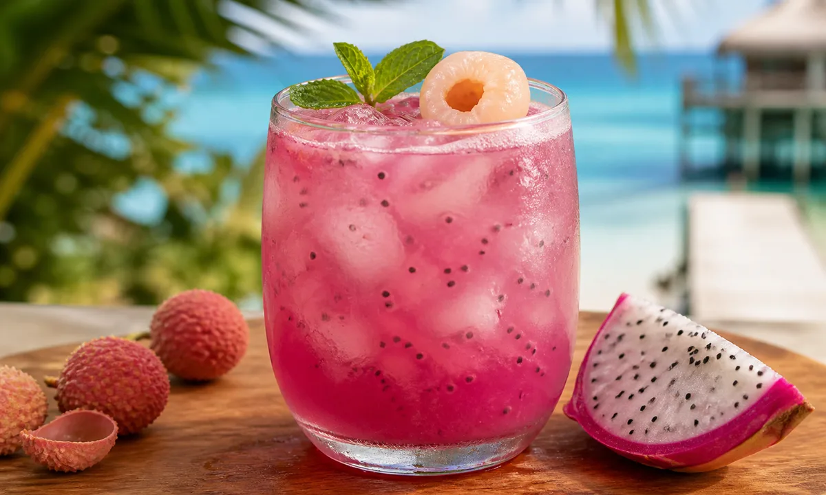 Lychee Dragon Fruit Splash – IslandFruitGuide Recipe