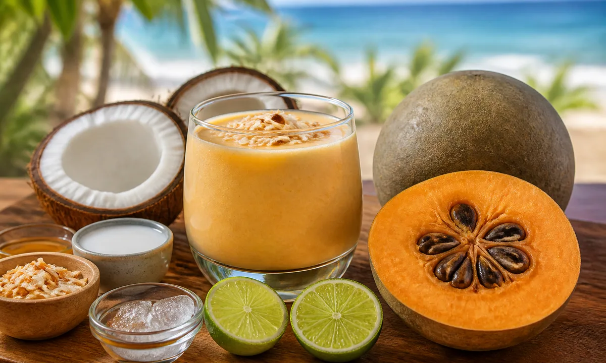Mammee Apple Coconut Smoothie – IslandFruitGuide Recipe