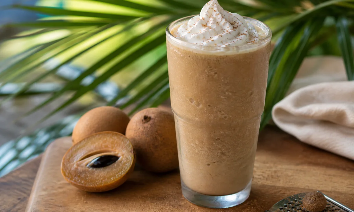 Naseberry Milkshake – IslandFruitGuide Recipe