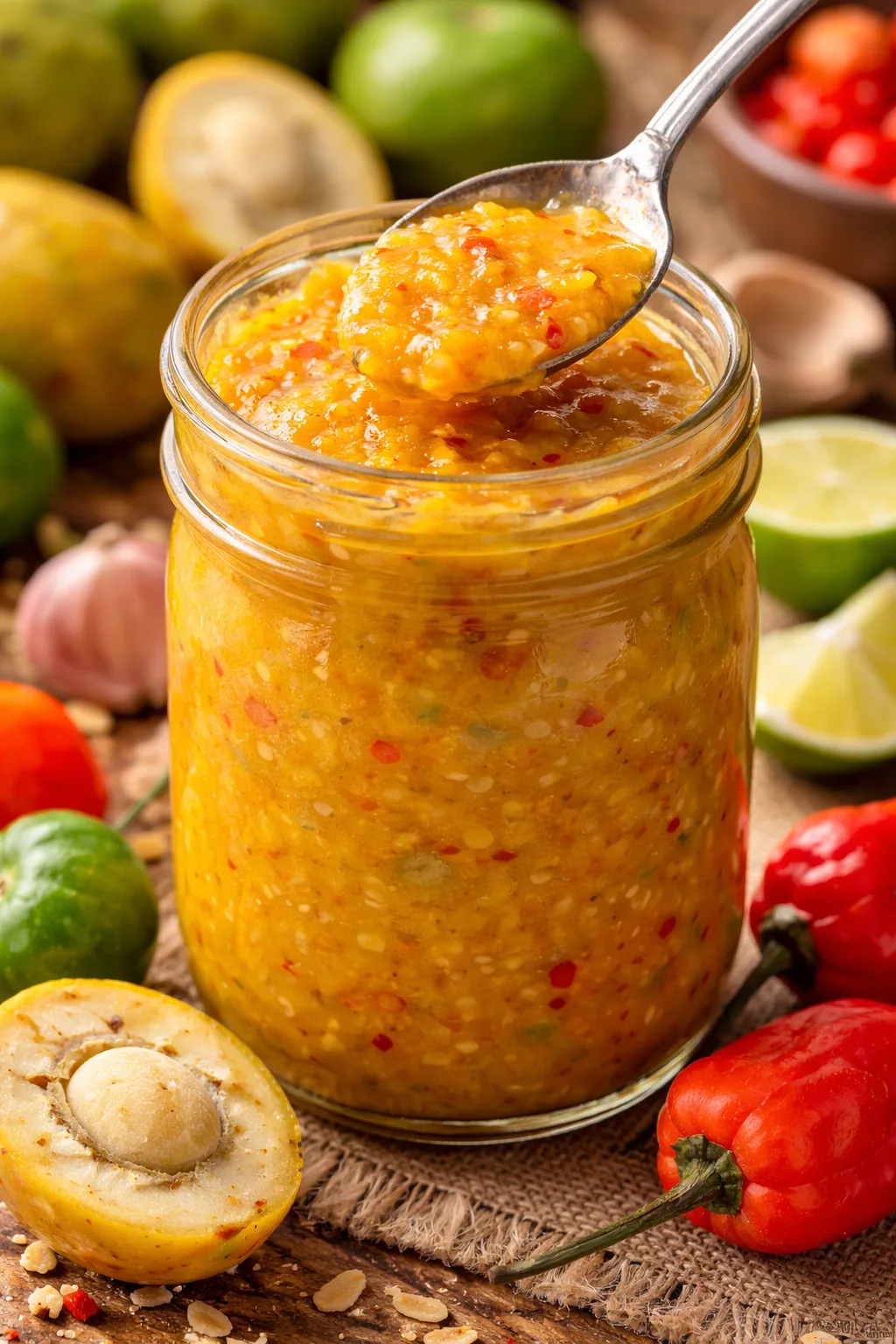 Hog Plum Pepper Sauce – IslandFruitGuide Recipe