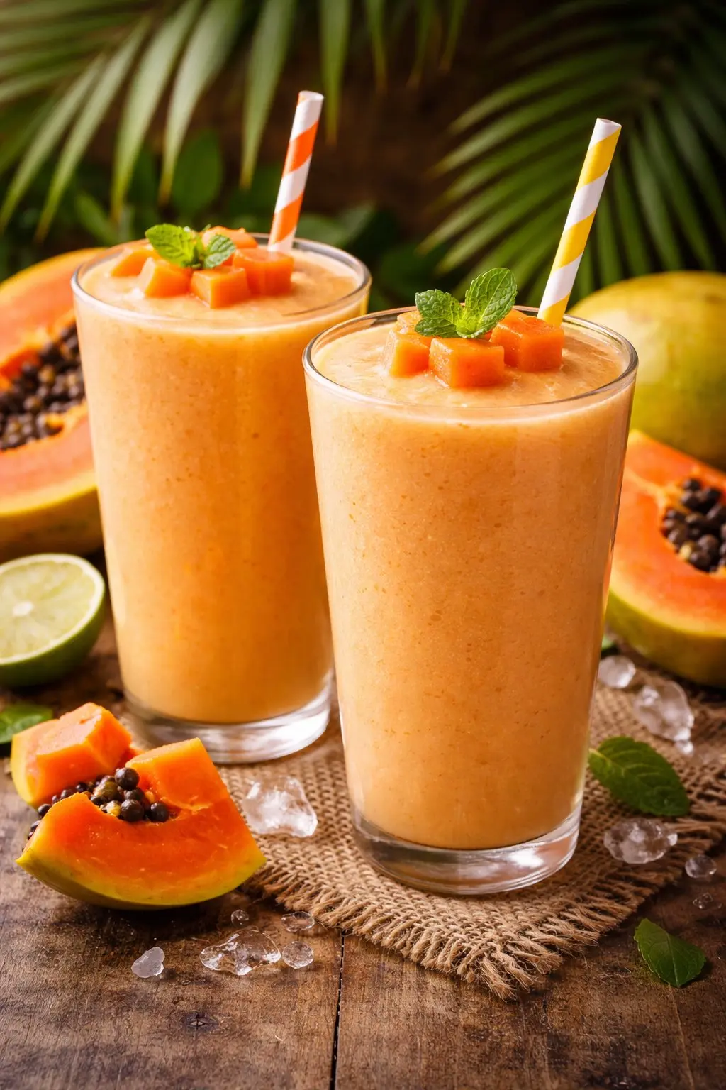 Tropical Fruit Smoothie Combinations