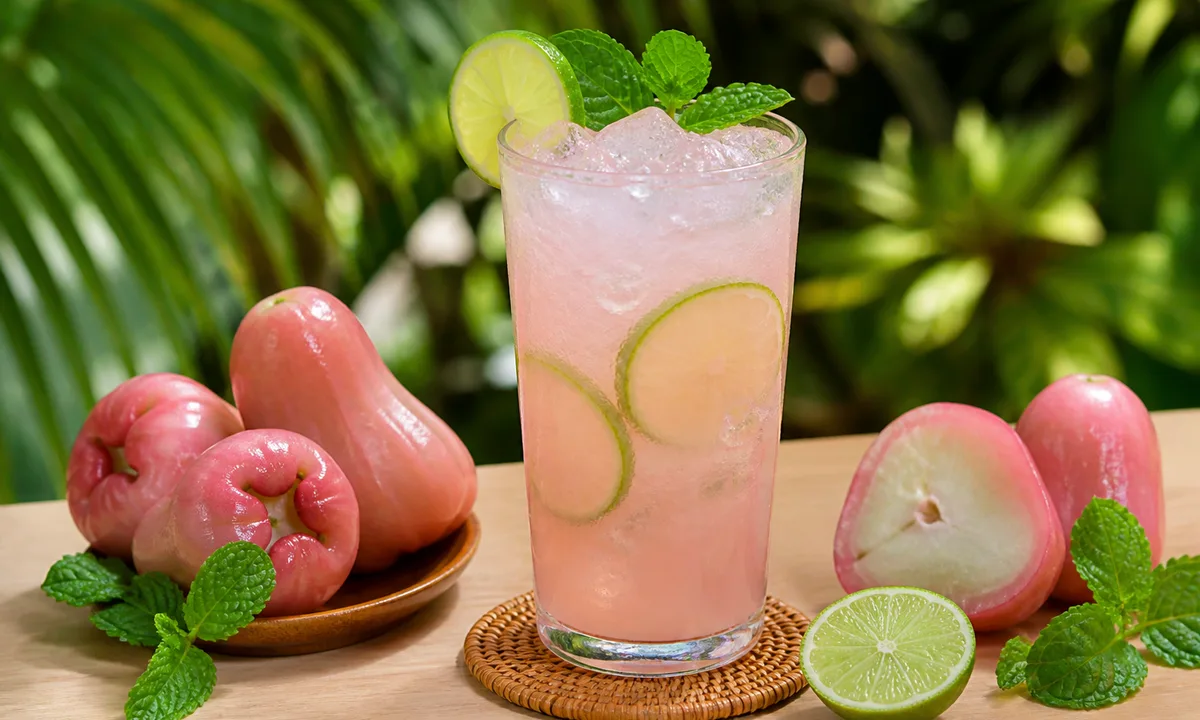 Rose Apple Lime Cooler – IslandFruitGuide Recipe